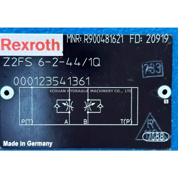 REXROTH R900481621 Z2FS6-2-44/1Q - Image 2