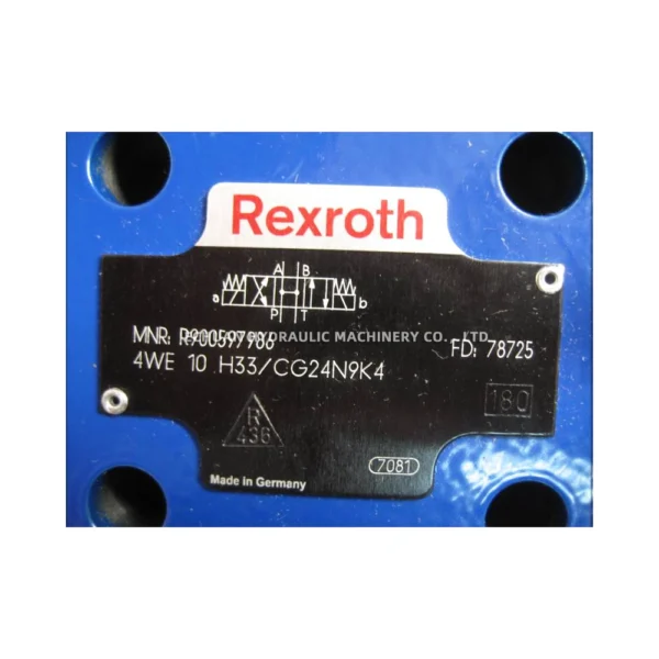 REXROTH R900597986 4WE10H33/CG24N9K4 - Image 3