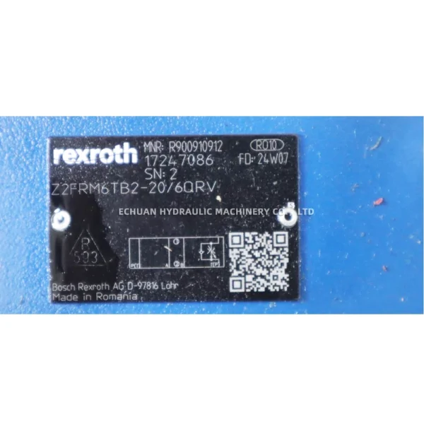 REXROTH R900910912 Z2FRM6TB2-21/6QRV - Image 3
