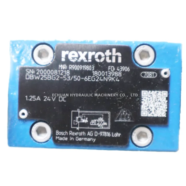 REXROTH R900919803 DBW25BG2-53/50-6EG24N9K4 - Image 5