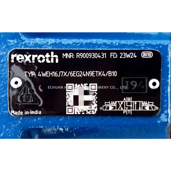 REXROTH R900930431 4WEH16J7X/6EG24N9ETK4/B10 - Image 3