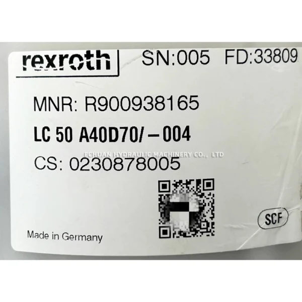 REXROTH R900938165 LC50A40D70/-004 - Image 5