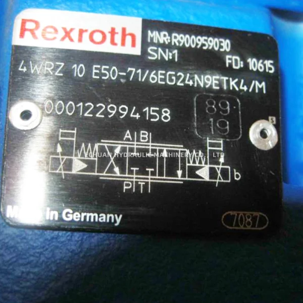 REXROTH R900959030 4WRZ10E50-7X/6EG24N9ETK4/M - Image 3