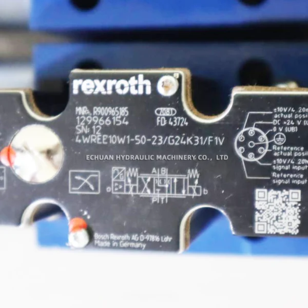 REXROTH R900965185 4WREE10W1-50-21/G24K31/F1V - Image 5