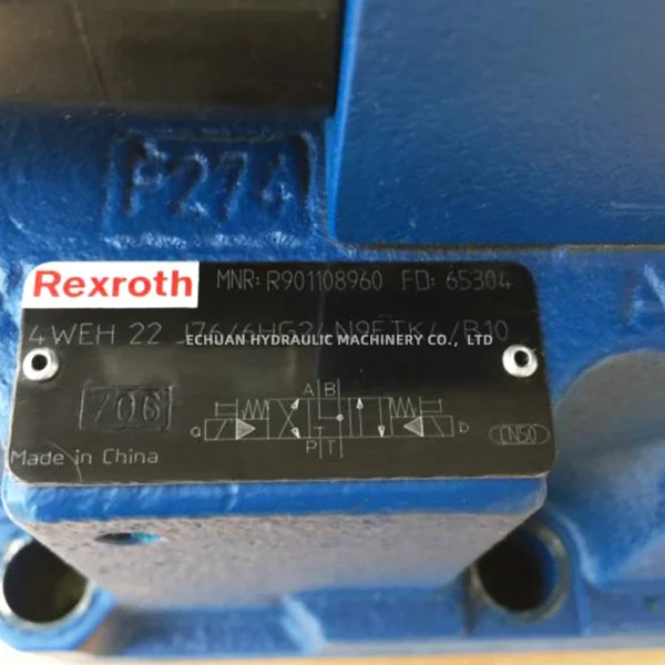 REXROTH R901108960 4WEH22J7X/6EG24N9ETK4/B10 - Image 3