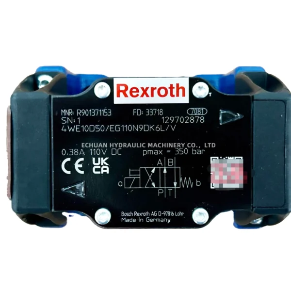 REXROTH R901371153 4WE10D50/EG110N9DK6L/V - Image 3