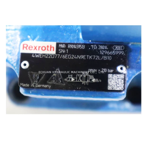 REXROTH R901459513 4WEH22D76/6EG24N9ETK72L/B10 - Image 3