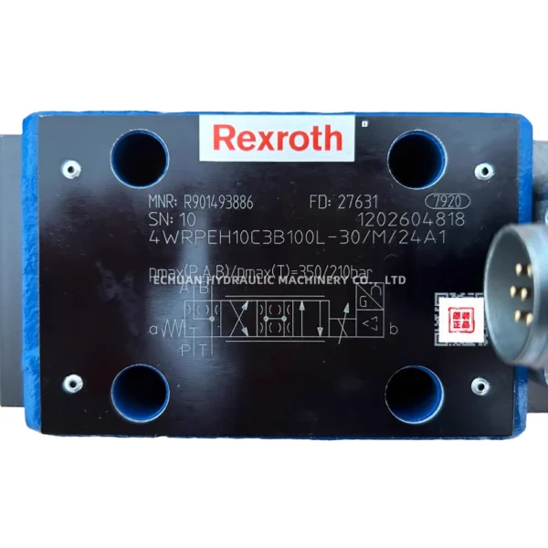 REXROTH R901493886 4WRPEH10C3B100L-30/M/24A1 - Image 2