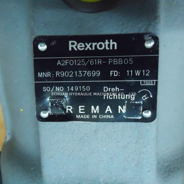 REXROTH R902137699 A2FO125/61R-PBB05 - Image 4