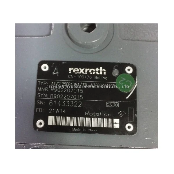 REXROTH R902207015 A4VG125EP4DM1/32L-NZF02K743EP-S - Image 2