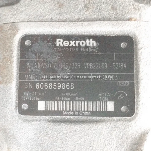 REXROTH R902452431 A10VSO71DRS/32R-VPB22U99-S2184 - Image 4