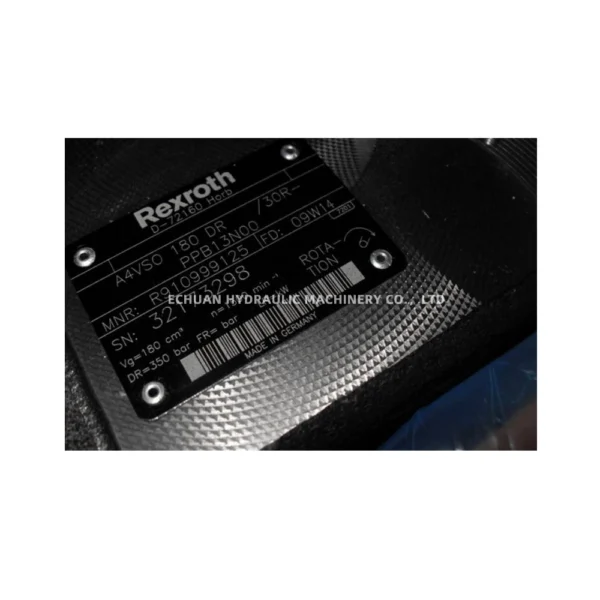 REXROTH R910999125 A4VSO180DR/30R-PPB13N00 - Image 4