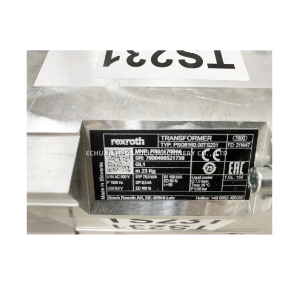 REXROTH R911170944 PSG6160.00TS231 - Image 3