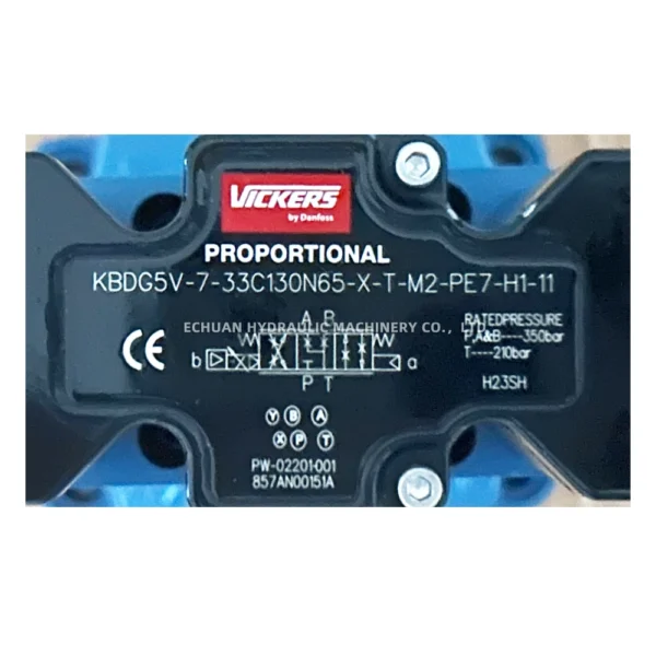 VICKERS 857AN00151A KBDG5V-7-33C130N65-X-T-M2-PE7-H1-11 - Image 2