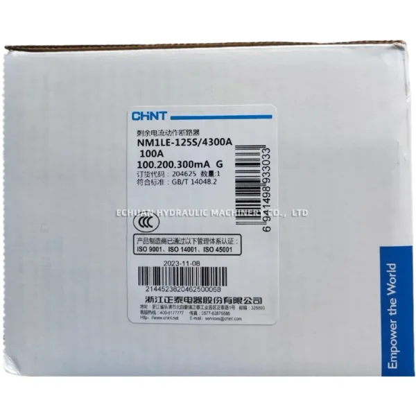 CHNT NM1LE-125S/4300A