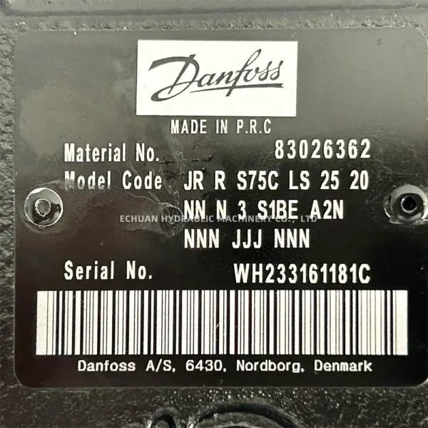 Danfoss jr r s75c ls 25 20