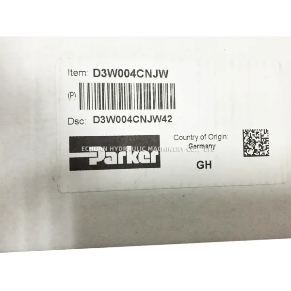 Parker D3W004CNJW