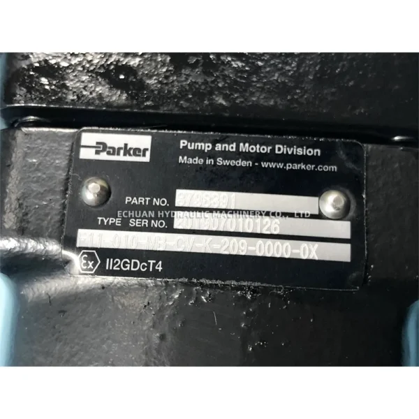 Parker F11-010-MB-CV-K-209-0000-0X