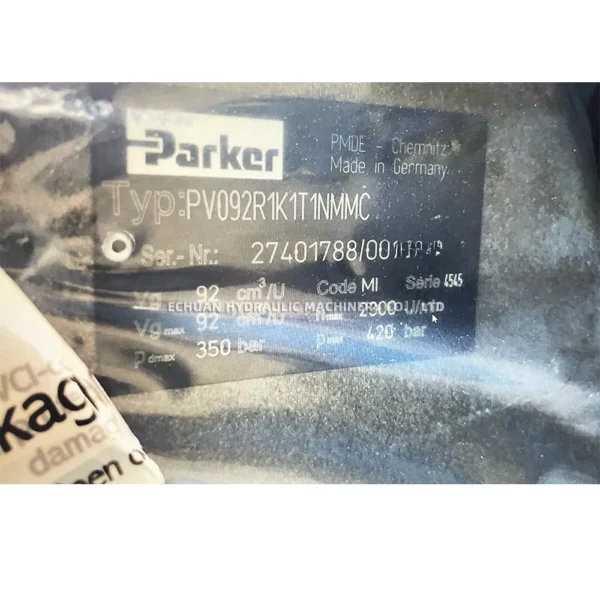 Parker PV092R1K1T1NMMC