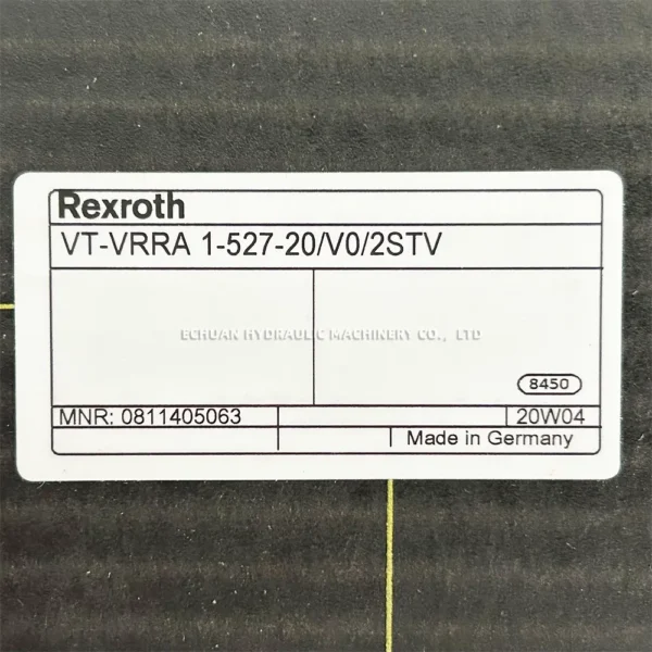 Rexroth 0811405063 VT-VRRA1-52
