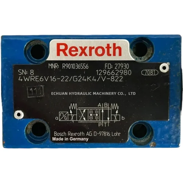 Rexroth 4WRE6V16-22/624K4/V-822