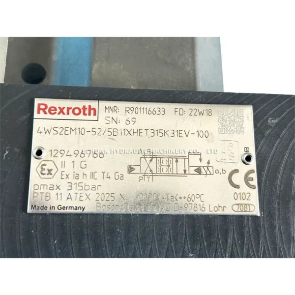 Rexroth 4WS2EM10-5X/5B11XHE R901116633