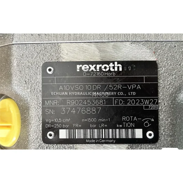 Rexroth A10VSO 10DR /52R-VPA14NO0 R902453681
