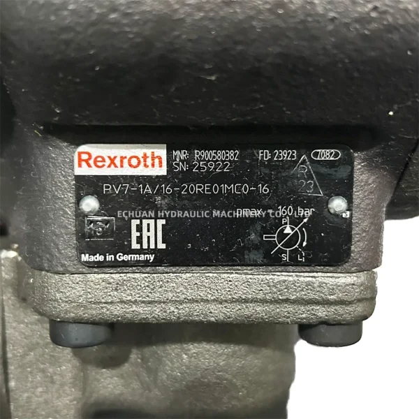 Rexroth RV7-1A/16-20RE01MG0-16 R900580382