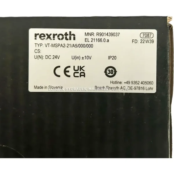 Rexroth VT-MSPA2-21/ A5/000/000 R901439037