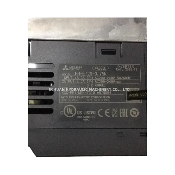 MITSUBISHI FR-E720-0.75K - Image 3