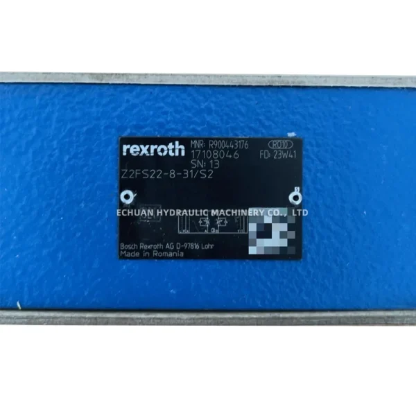 Rexroth R900443176 Z2FS22-8-31/S2 - Image 3