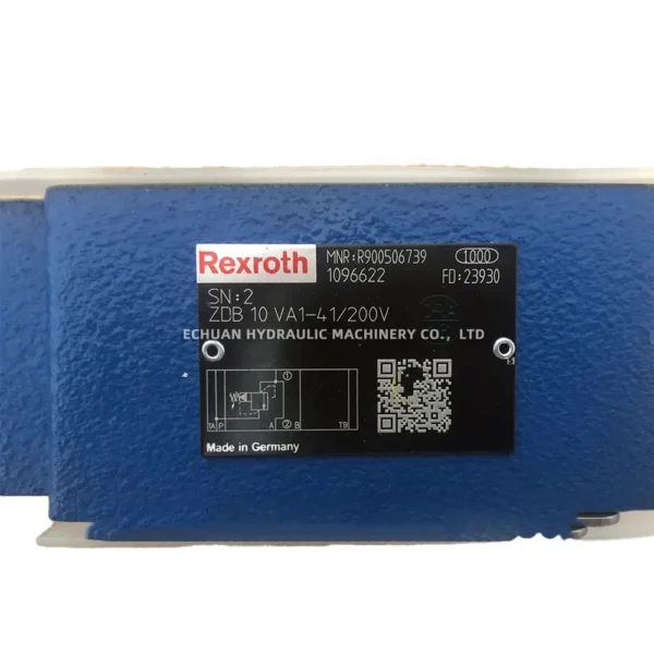 Rexroth R900506739 ZDB10VA1-41/200V - Image 4
