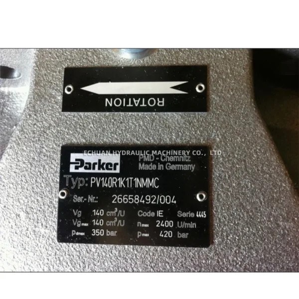 Parker PV140R1K1T1NMMC - Image 2