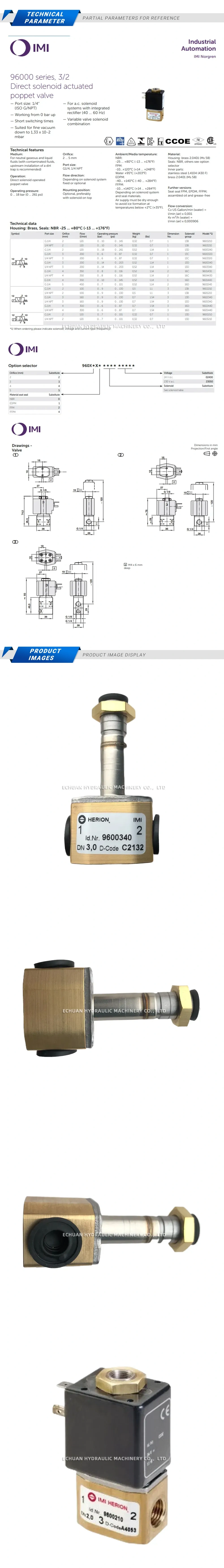 IMI HERION 9600340 Description