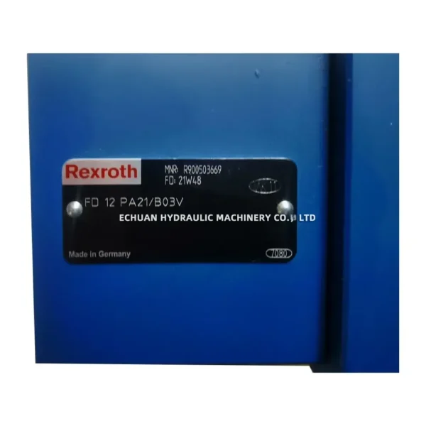 Rexroth R900503669 FD 12 PA21/B03V - Image 2