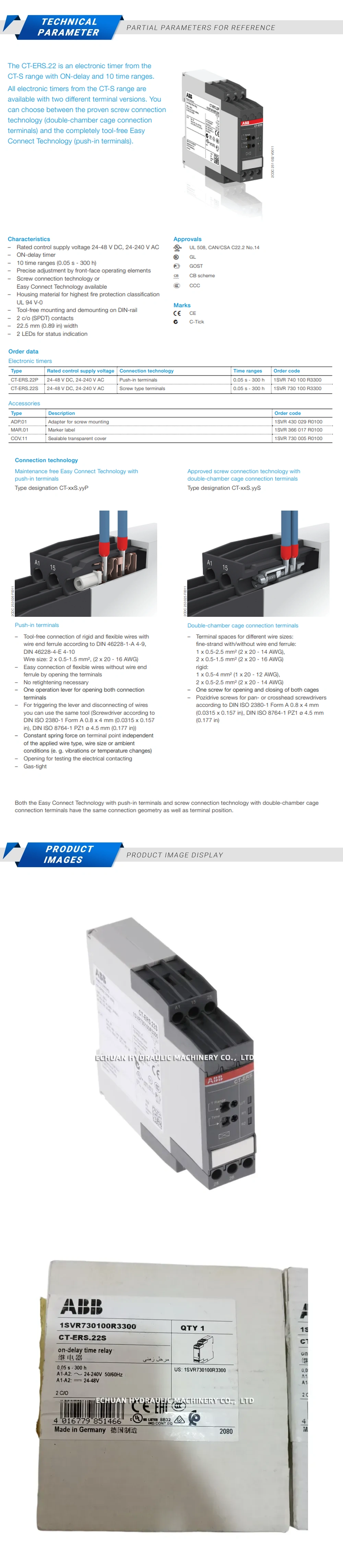ABB CT-ERS.22S Description