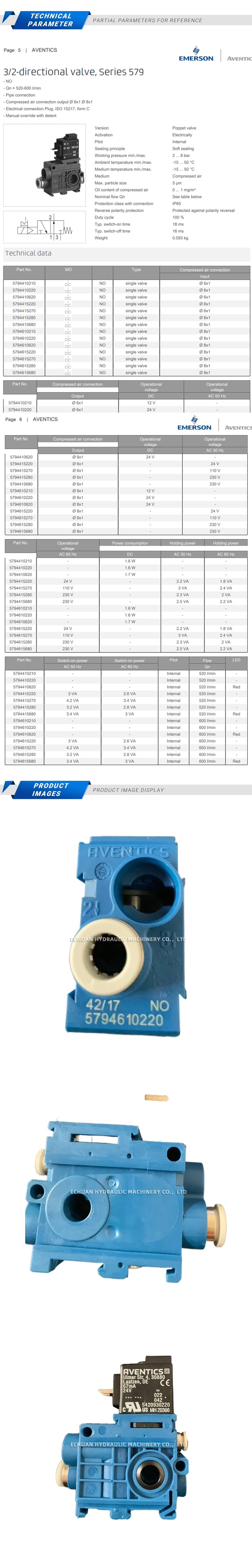 AVENTICS 5794610220 Description