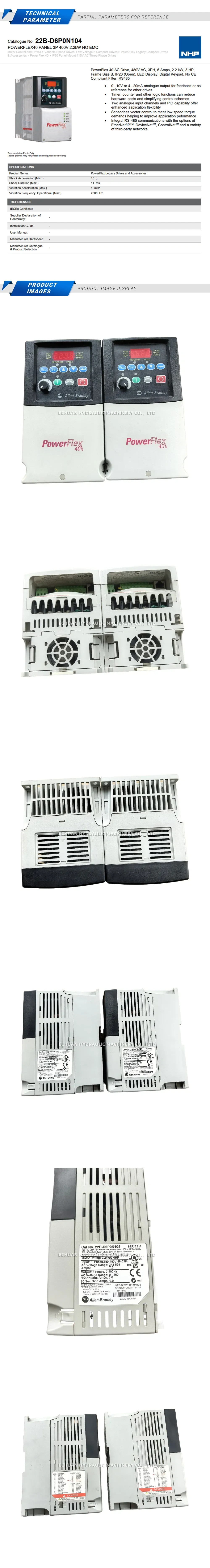 Allen-Bradley 22B-D6P0N104 Description