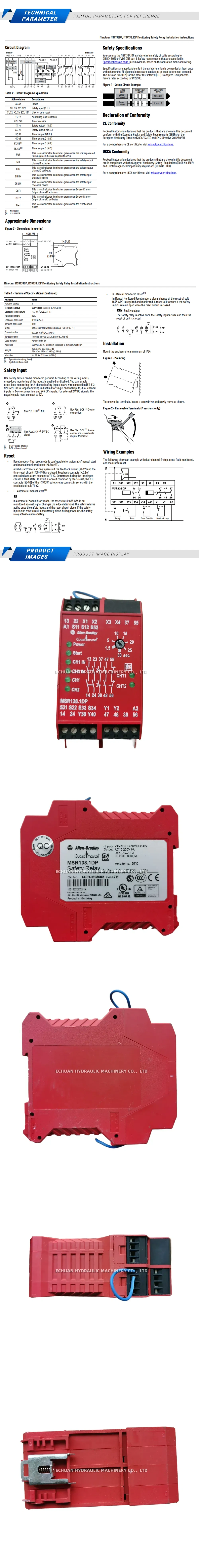 Allen-Bradley MSR138.1DP Description