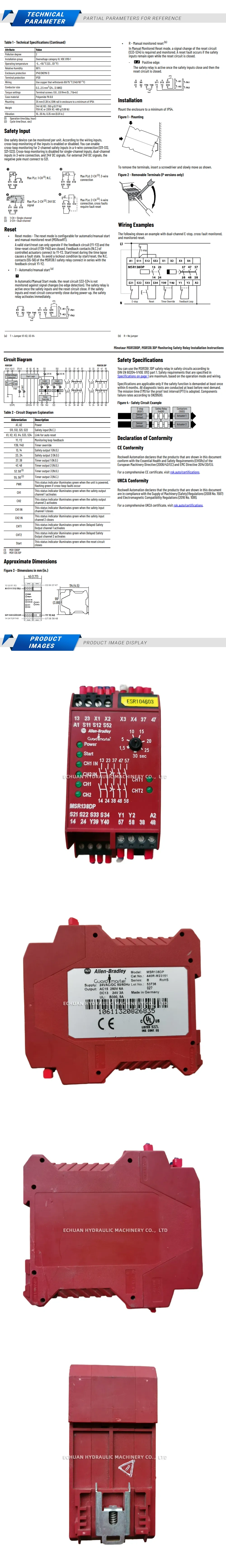Allen-Bradley MSR138DP Description