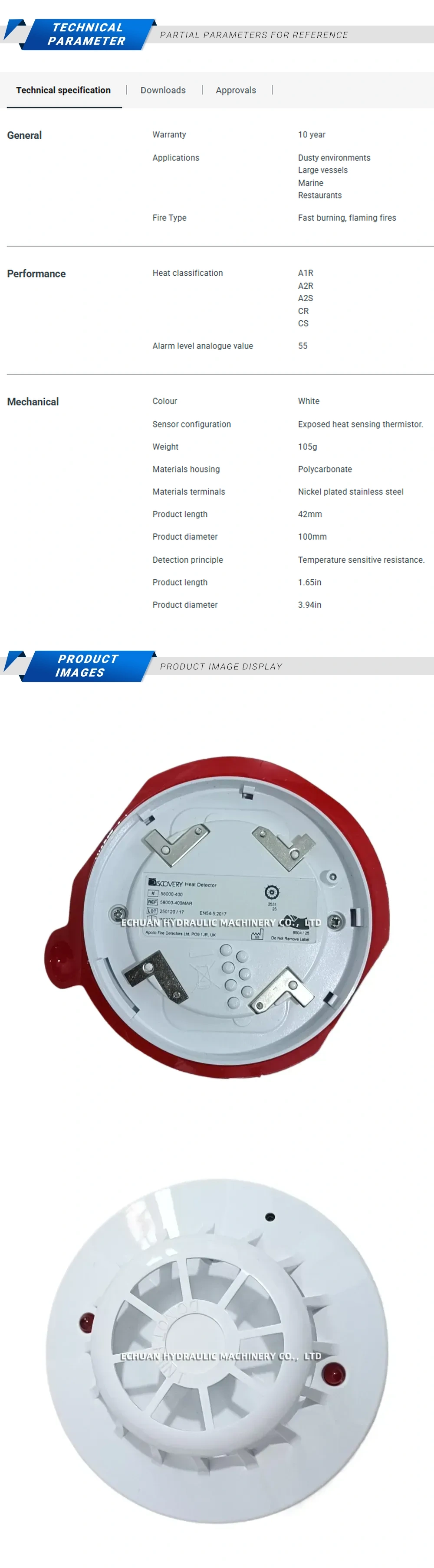 Apollo 58000-400MAR Description