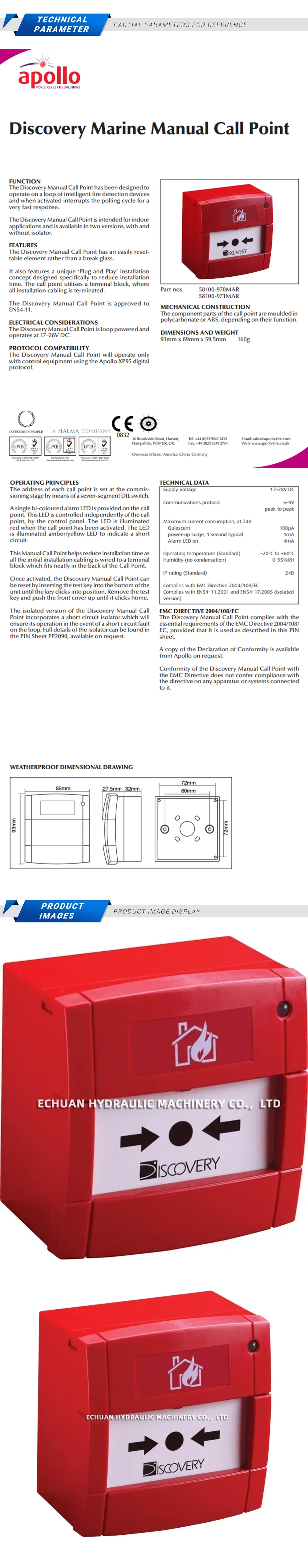 Apollo 58100-970MAR Description