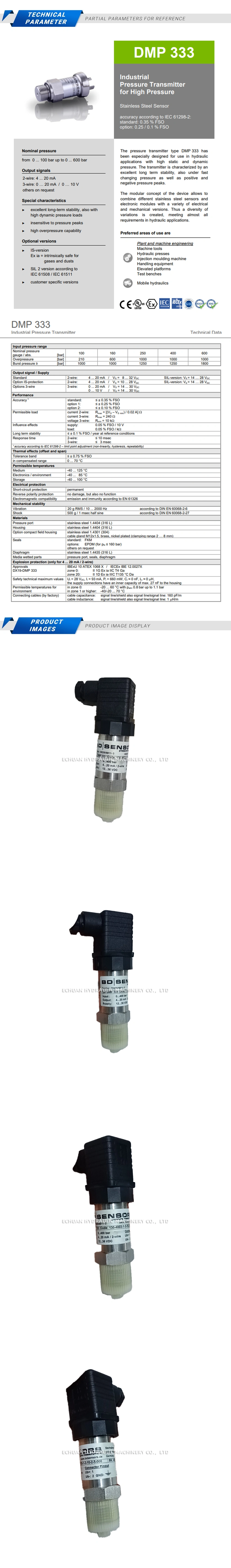 BD DMP333 Description