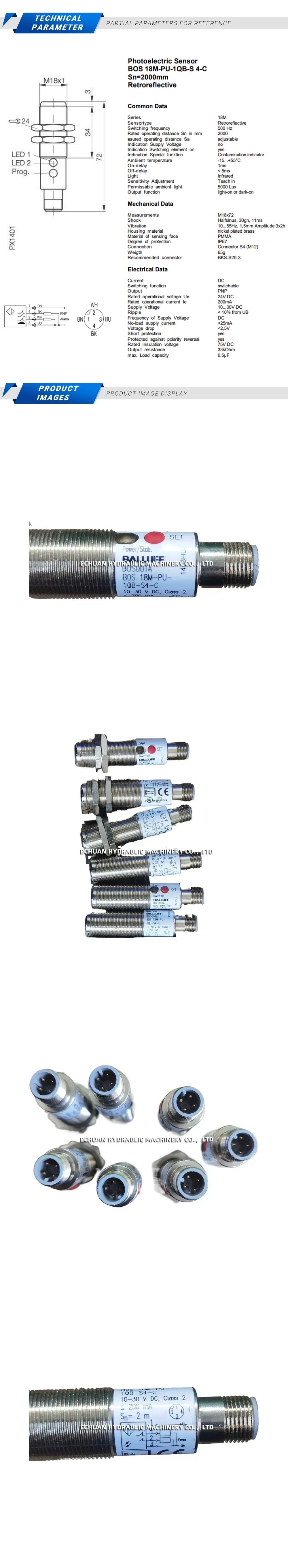 Balluff BOS 18M-PU-1QB-S4-C Description