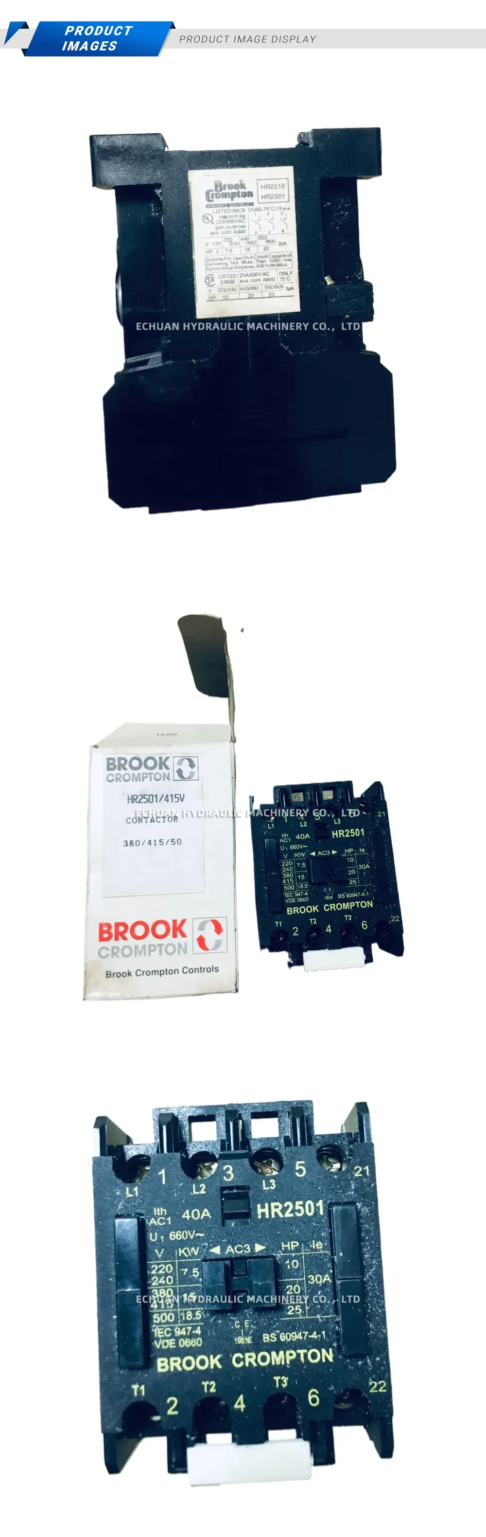 Brook Cromption HR2501 Description