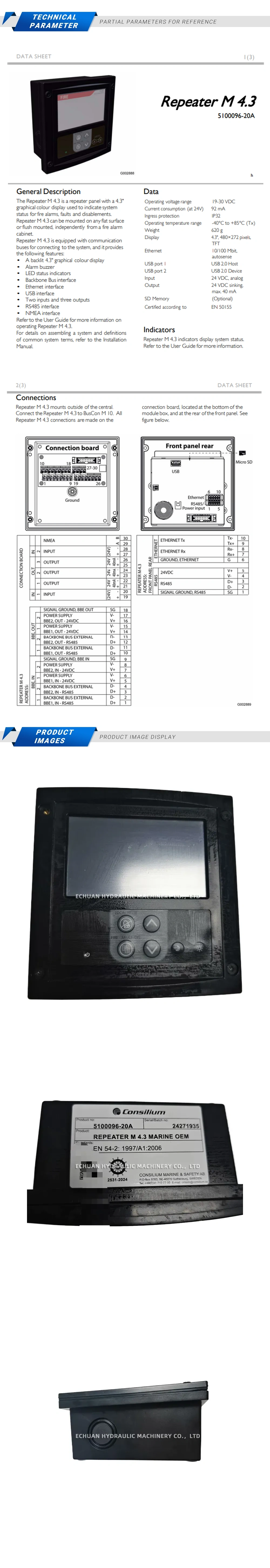 Consilium 5100096-20A Description