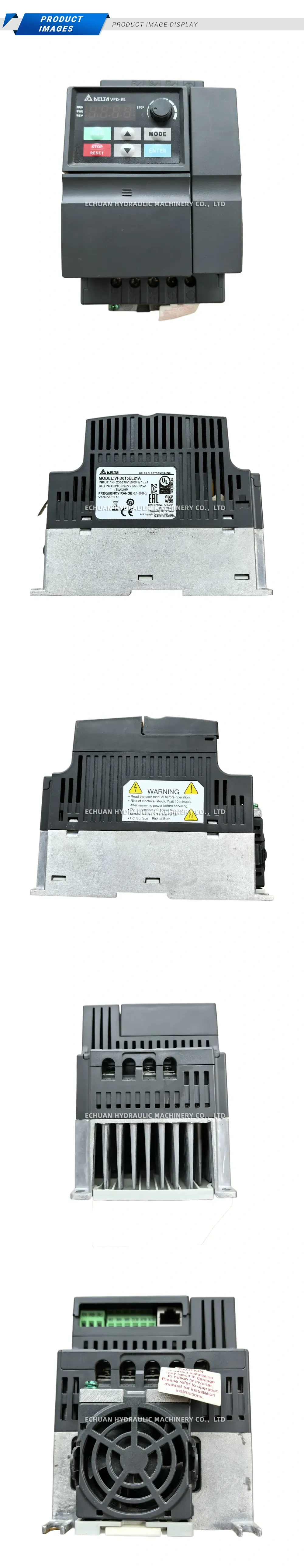 DELTA VFD015EL21A Description