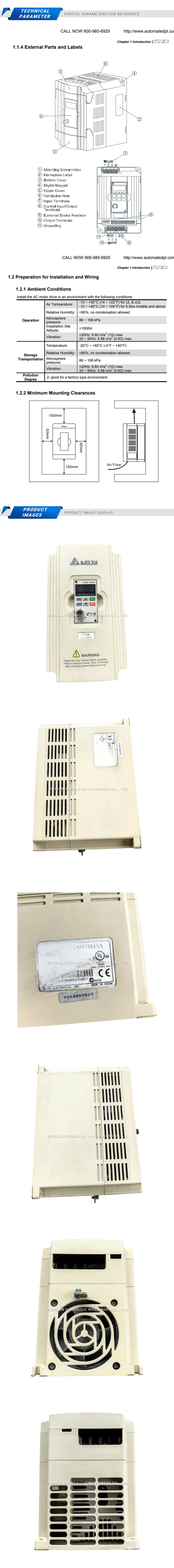 DELTA VFD037M43A Description