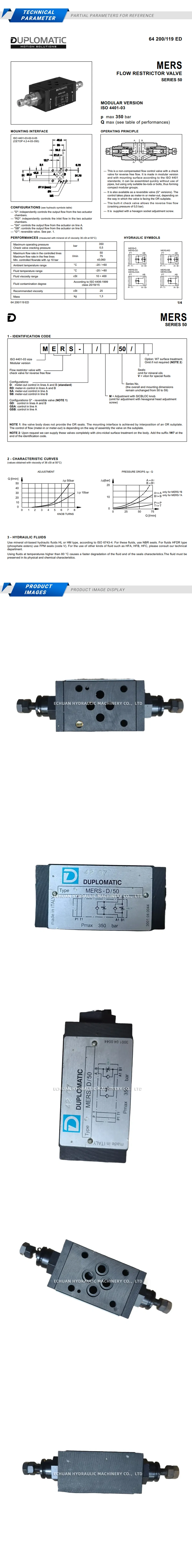 DUPLOMATIC MERS-D/50 Description