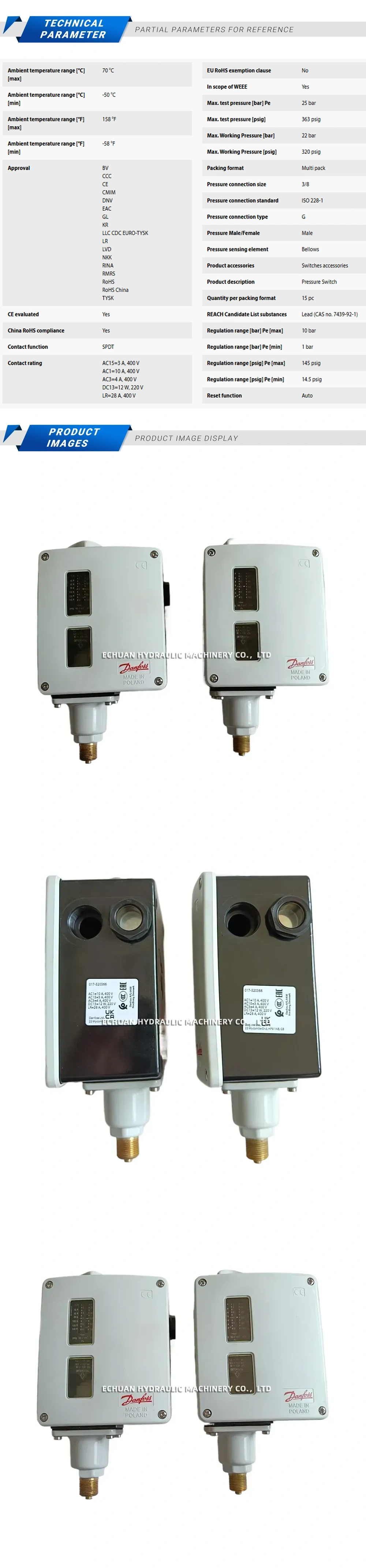 Danfoss 017-520366 Description